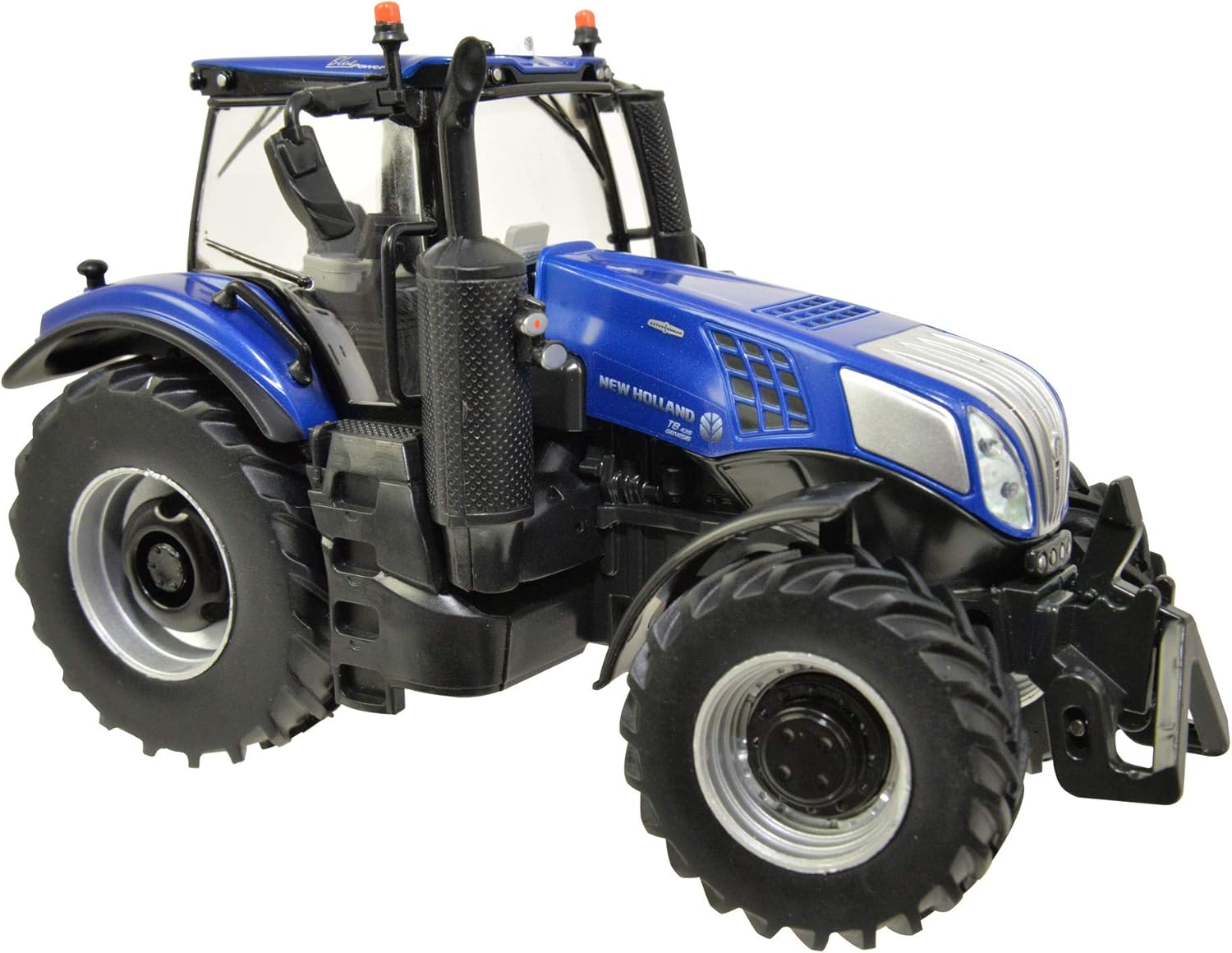 Britains 43216 T8 Traktor New Holland T8.435 – Juego coleccionable para niños, tractor compatible con todos los juguetes de granja a escala 132,
