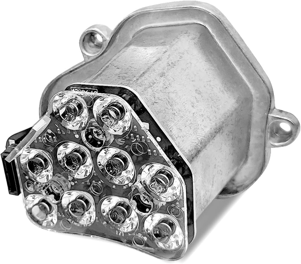 63117271901 – Faro LED de señal de giro izquierdo, señal de giro izquierdo, módulo indicador LED compatible con BMW Serie 5 F10 F11 F11 F18 2009