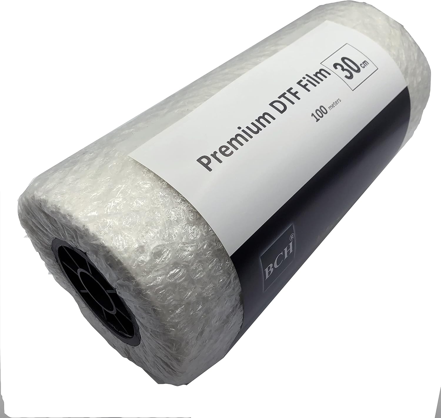 BCH Película de transferencia DTF de alta calidad, paquete de rollos para impresión directa a película, pelado en frío y caliente, ancho 11.8 in