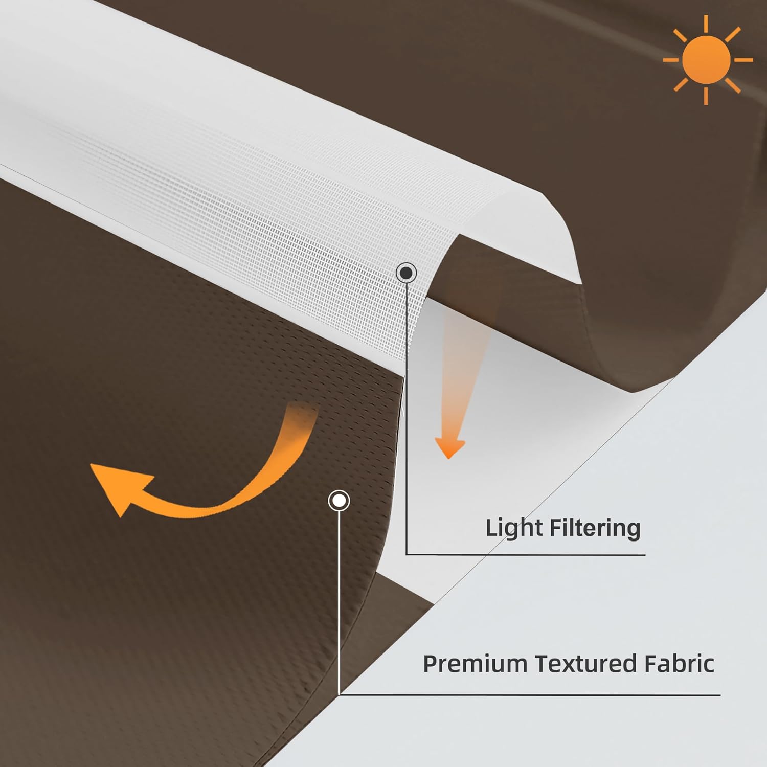 SHECUTE Persianas tipo cebra para ventanas, 42 x 72 pulgadas, cortinas enrollables opacas con filtro de luz, para sala de estar, dormitorio, cocina,