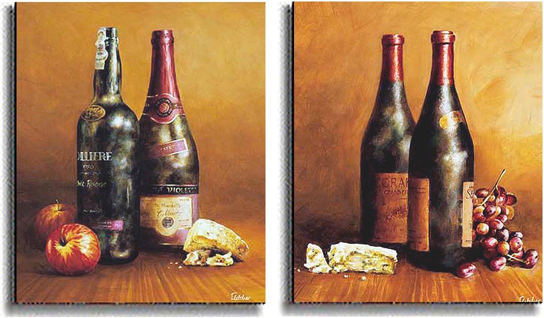 Selección Especial I & II por Fletcher Crossman 2-PC Premium Stretched Canvas Set (ready-to-hang)