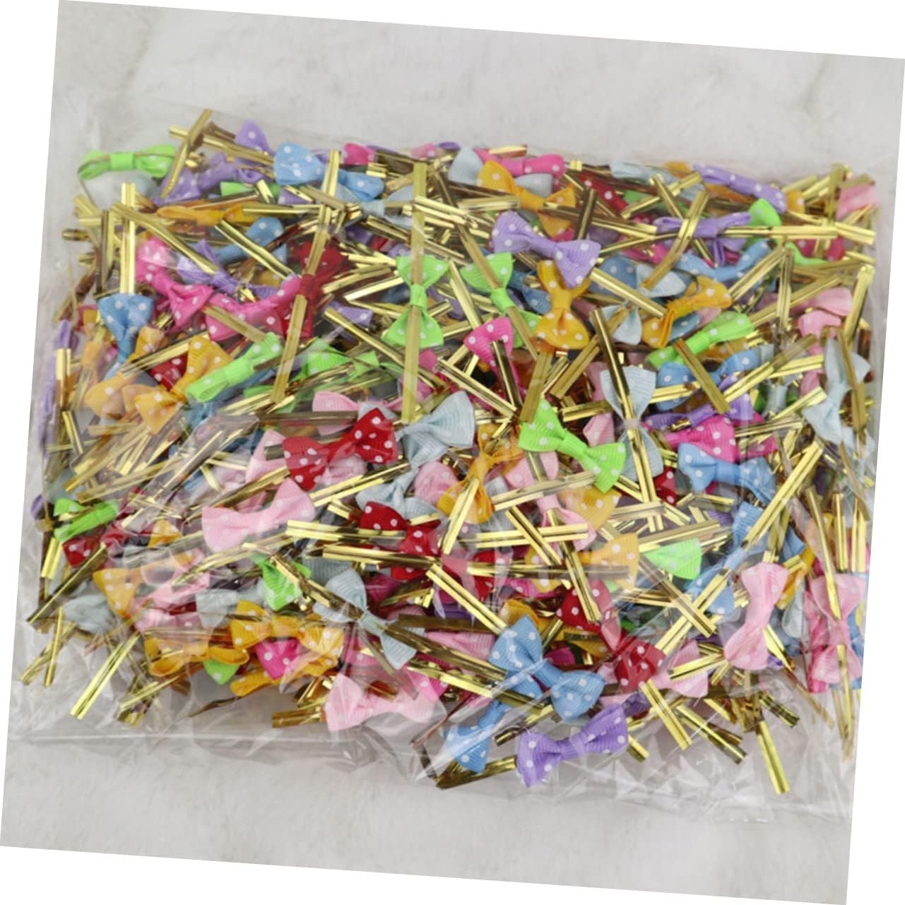 Clip de sellado de alimentos 100pcs cuerda de embalaje corbata de metal púrpura