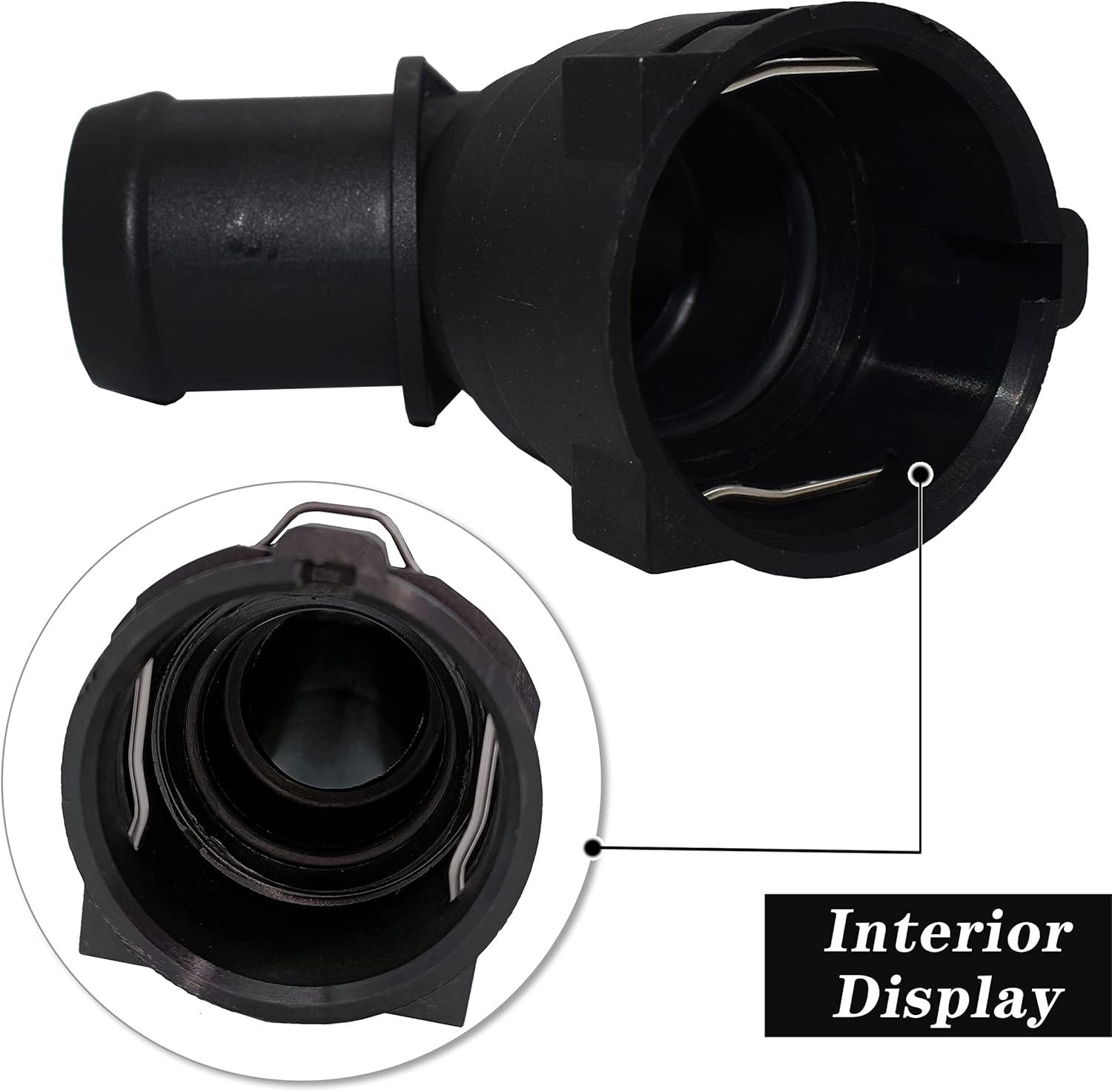 Rldym Conector rápido de agua de manguera inferior compatible con Honda Acura 19503-RAA-A01