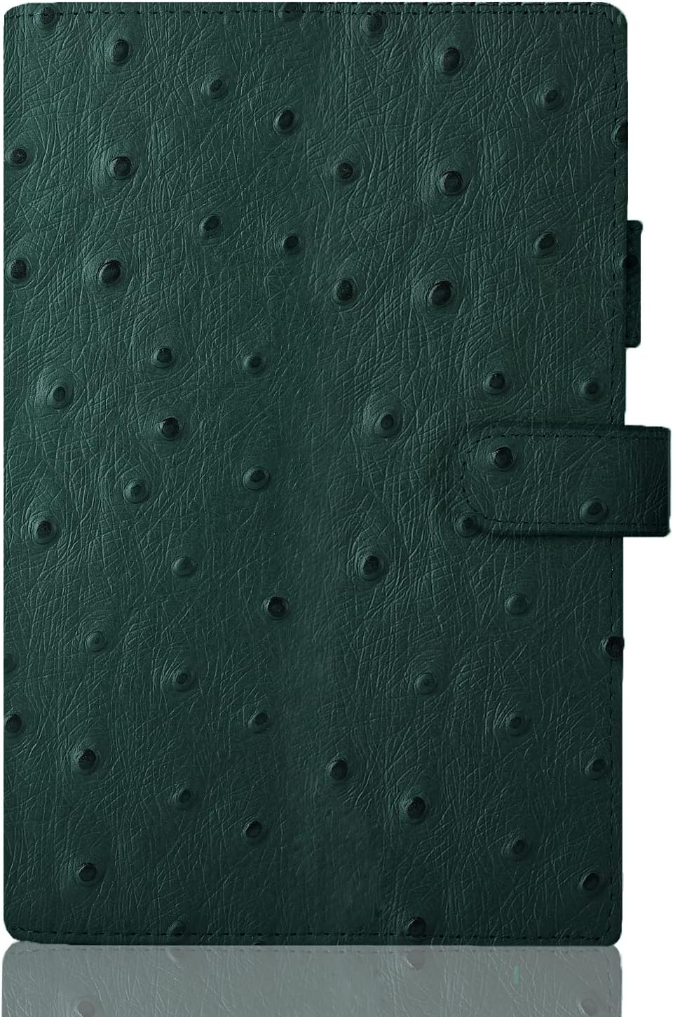 Funda de planificador B6 de piel auténtica, organizador personal con bucle para bolígrafo, ranuras para tarjetas, bolsillos con cremallera,