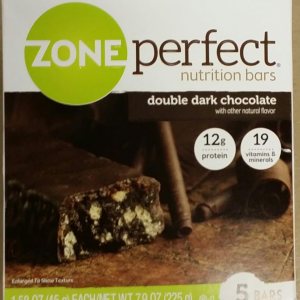 ZonePerfect – Barras nutricionales de chocolate negro doble, 5 barras por caja, tamaño 7.9 onzas, paquete de 4 ZonePerfect – Barras nutricionales de chocolate negro doble, 5 barras por caja, tamaño 7.9 onzas, paquete de 4