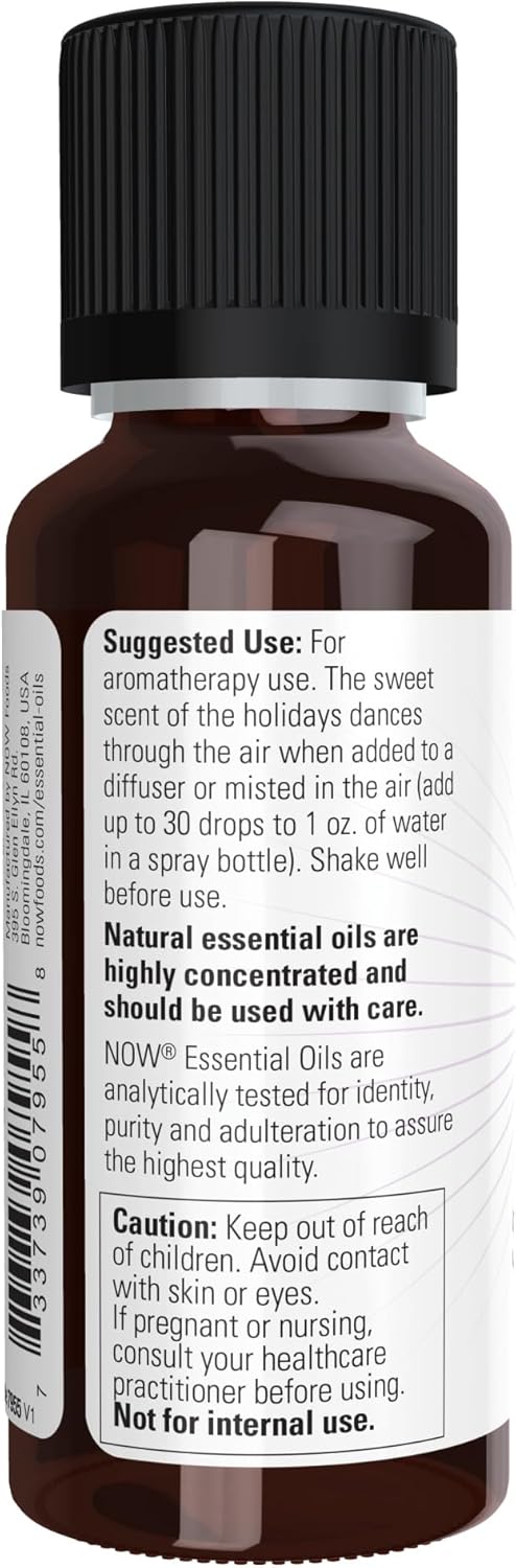 NOW Aceites esenciales, mezcla de aceite de ciruela, 1 fl. oz.
