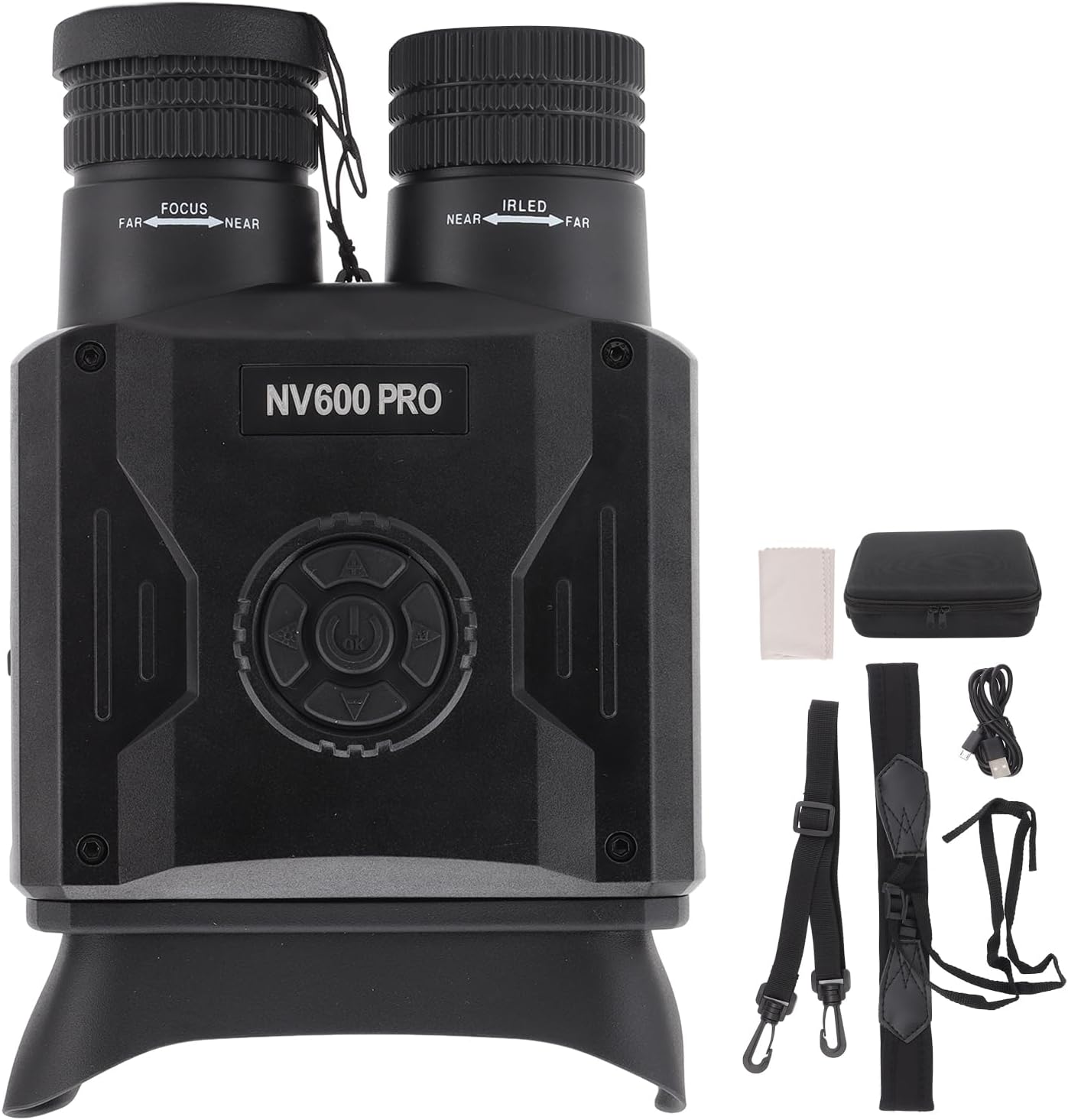 Digital Binocular, 3.5in Binocular LCD Color Display Infrared Goggles,8X Zoom, Taking Pictures, Recording Video and Playback with 16GB Memory Card