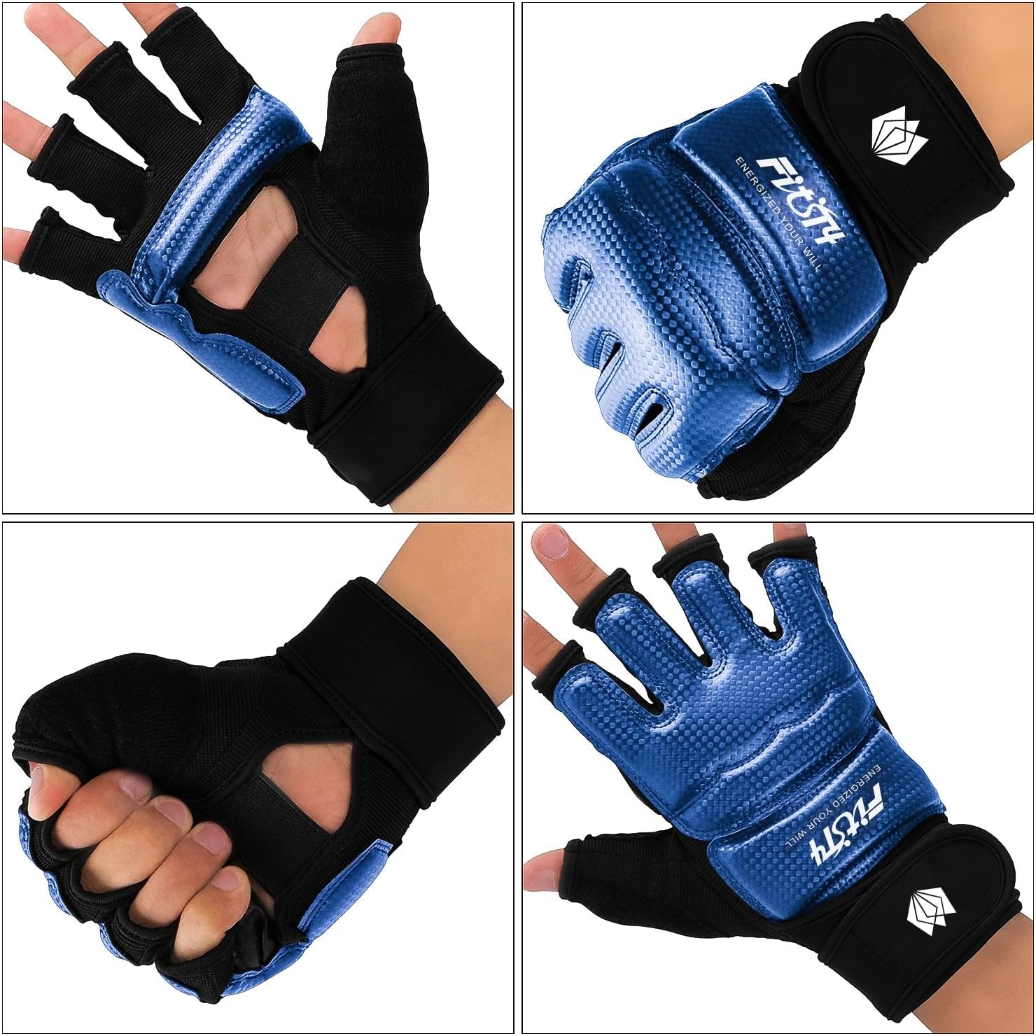FitsT4 Sports Mitts MMA UFC Training Boxing Punch Bag Guantes de artes marciales