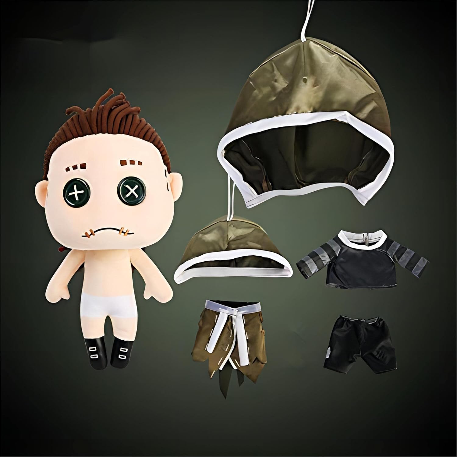 leem Identity V Mike Morton Felpa, juguete de muñeca acróbata (12.8 pulgadas) (naib)