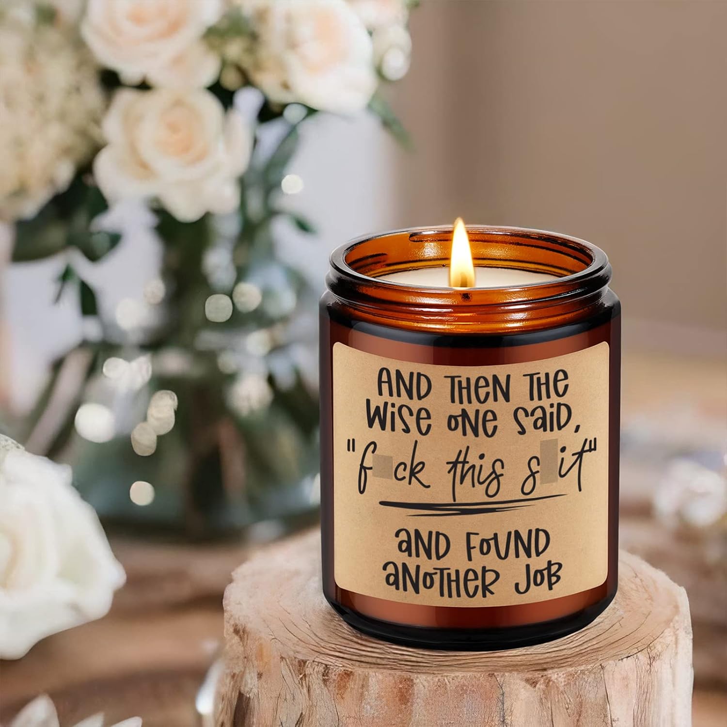 Miracu Velas perfumadas  Regalos para dejar de trabajar, nuevo regalo de trabajo para mujeres y hombres  Divertidos regalos para salir de compañeros
