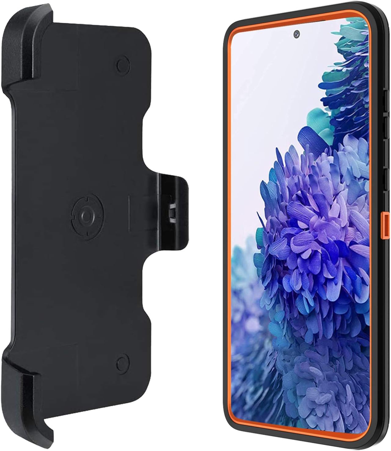 Annymall Funda para Galaxy S20 FE 5G para Samsung S20 FE 5G Funda resistente con protector de pantalla para mujeres y hombres, funda resistente a