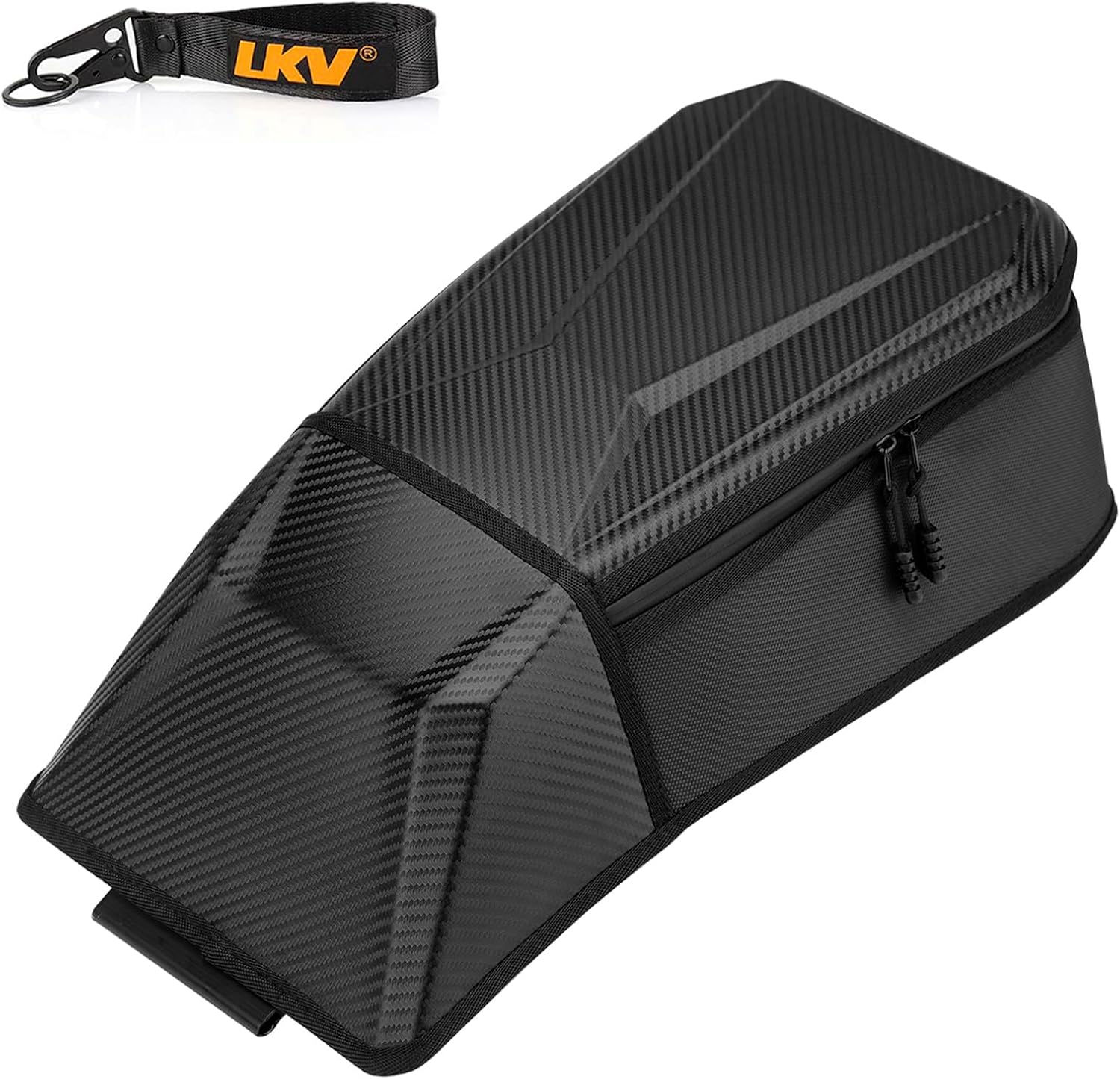LKV X3 Bolsa de almacenamiento central para consola con carcasa de EVA compatible con Can Am Maverick X3 MAX XRS XDS Turbo R RR 2017-2023