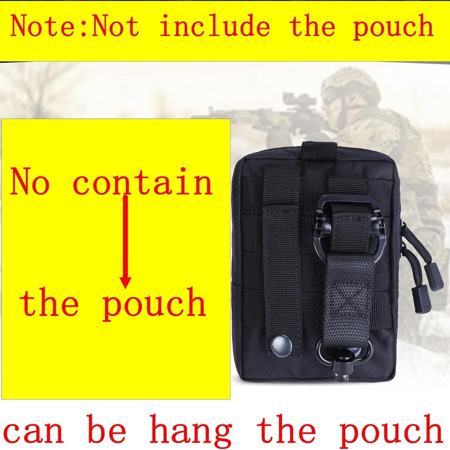 Eslinga de dos puntos y tradicional de 2 puntos de ajuste rápido con QD Sling Swivel para Caza Negro
