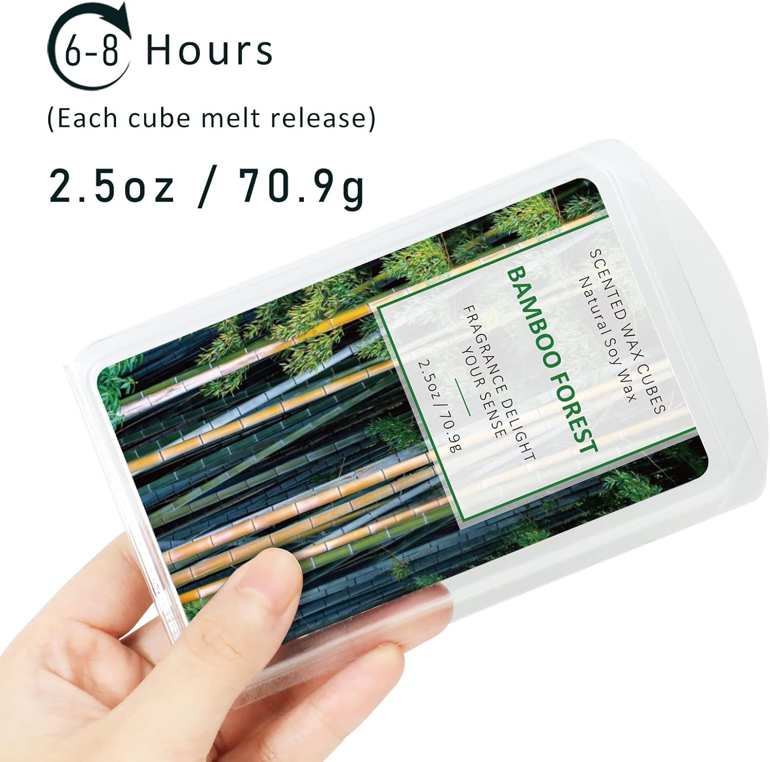 STRN Cubos de cera derretida, cera perfumada, cubos de cera perfumada, cera derretida para calentadores, cubos de cera de vela de soja, cubos de