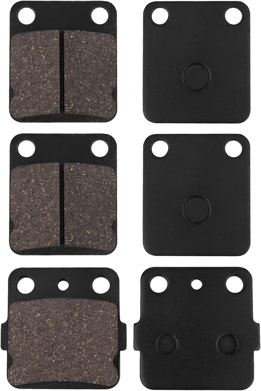 Warrior 350 Pastillas de freno delanteras y traseras para Yamaha Banshee 350 Raptor 350 2006 1990-2006 Blaster 200 2003-2006 Wolverine 350 1995-2004