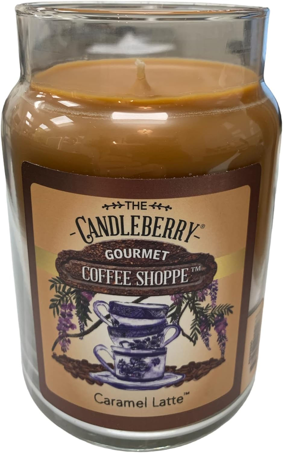 Candleberry Candles Colección Gourmet Coffee Shoppe  Fragancias fuertes para el hogar  Vertido a mano en los Estados Unidos  Altamente perfumado y