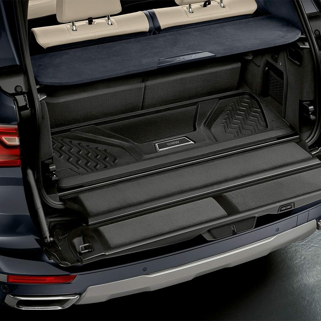 BMW 51472459921 – Alfombrilla de goma para compartimento de equipaje para G07 X7