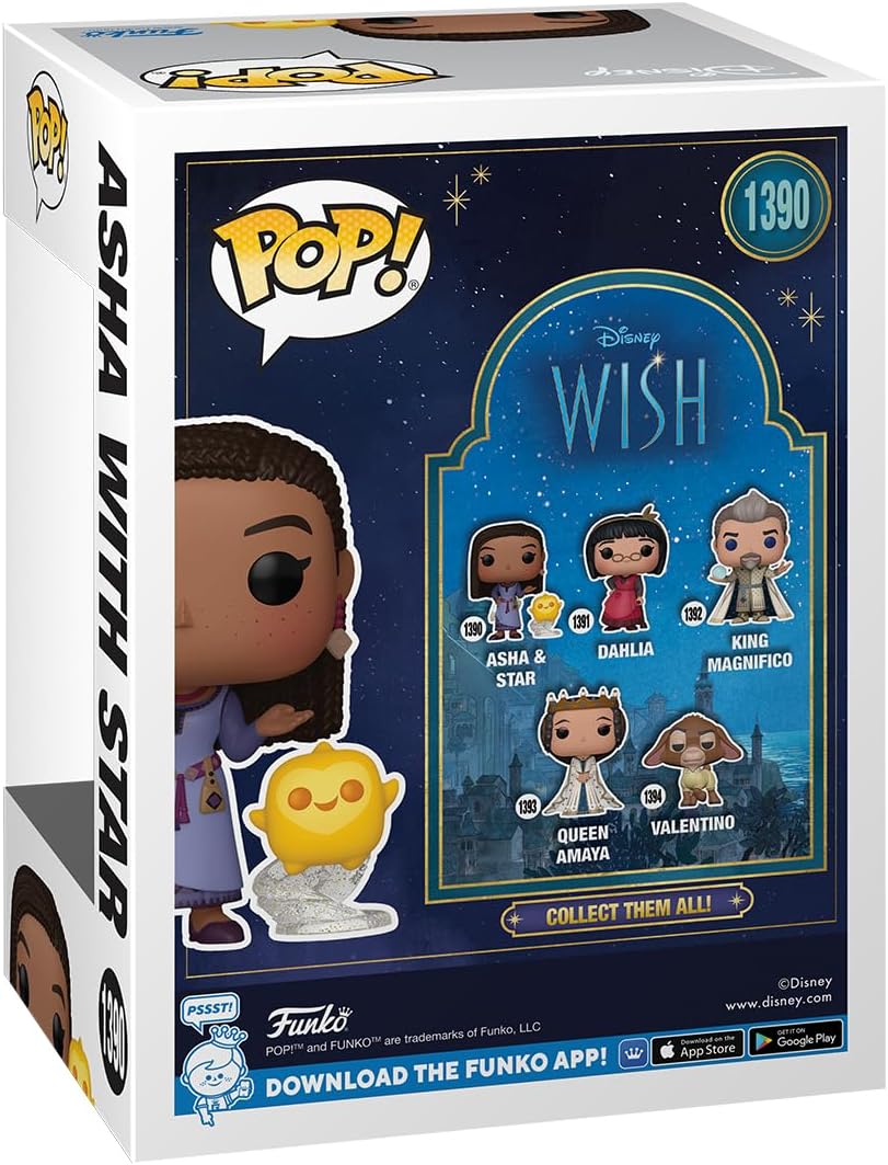 Funko Pop! & Buddy Disney Deseo – Asha con Estrella