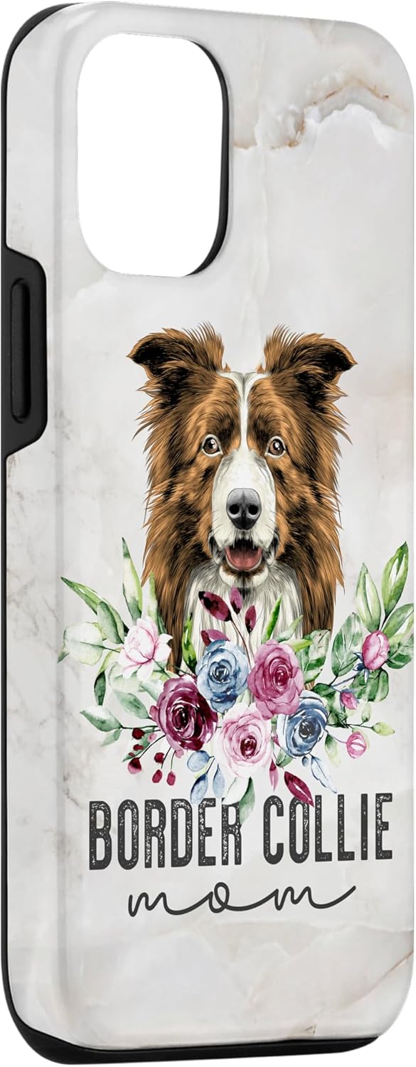 Funda para iPhone 13 Border Collie Gifts Dog Mom