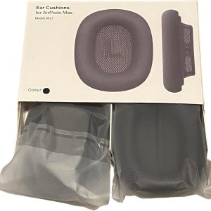 Fundas de repuesto para almohadillas para Airpod Max, 1 par, malla de tela textil duradera con conexión magnética (negro) Fundas de repuesto para almohadillas para Airpod Max, 1 par, malla de tela textil duradera con conexión magnética (negro)