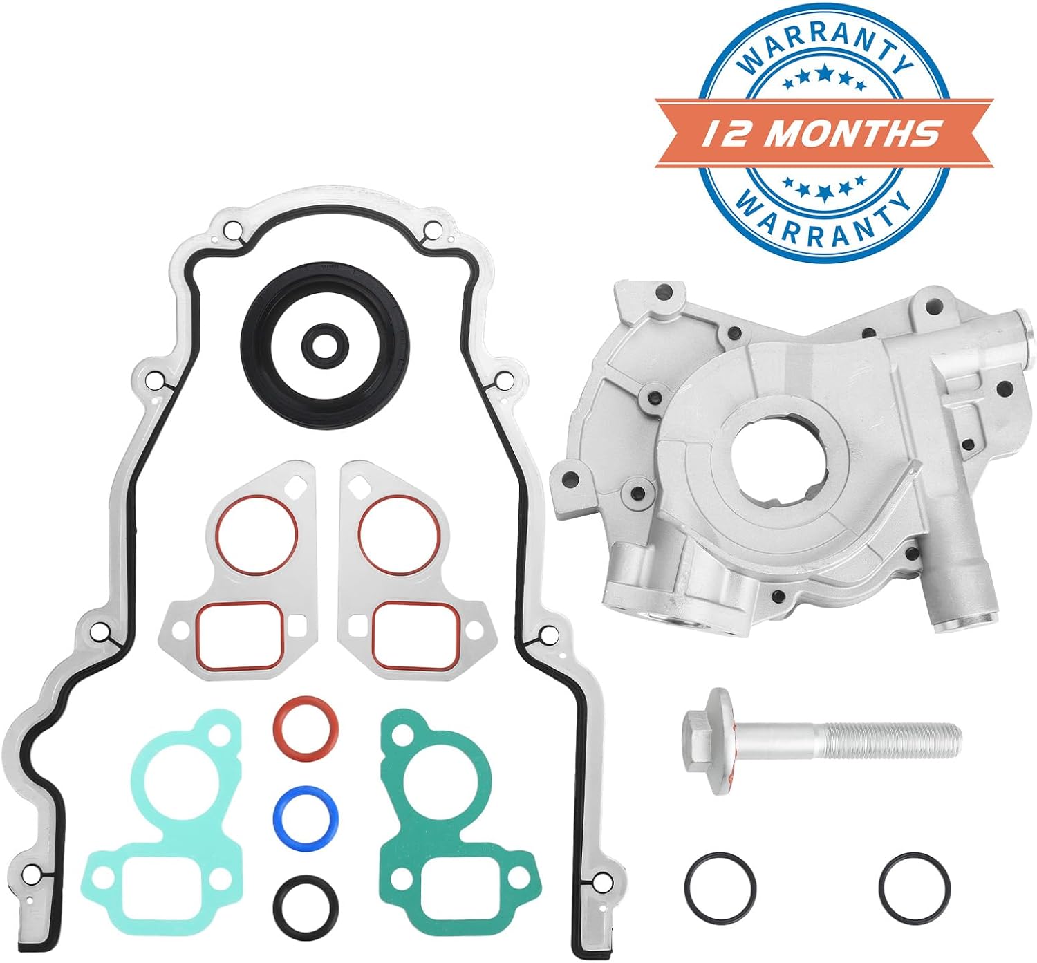 ZONFANT Kit de bomba de aceite de alto volumen compatible con Chevy Silverado Avalanche Suburban Tahoe GMC Yukon Cadillac Escalade Buick Isuzu 4.8L