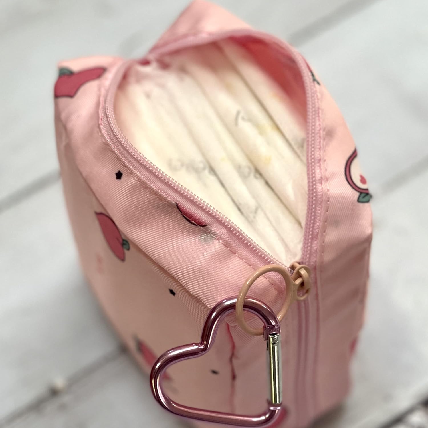Bolsas de almacenamiento reutilizables para servilletas sanitarias portátiles para mujeres y niñas  Hecho de nailon + resistencia al agua  Período