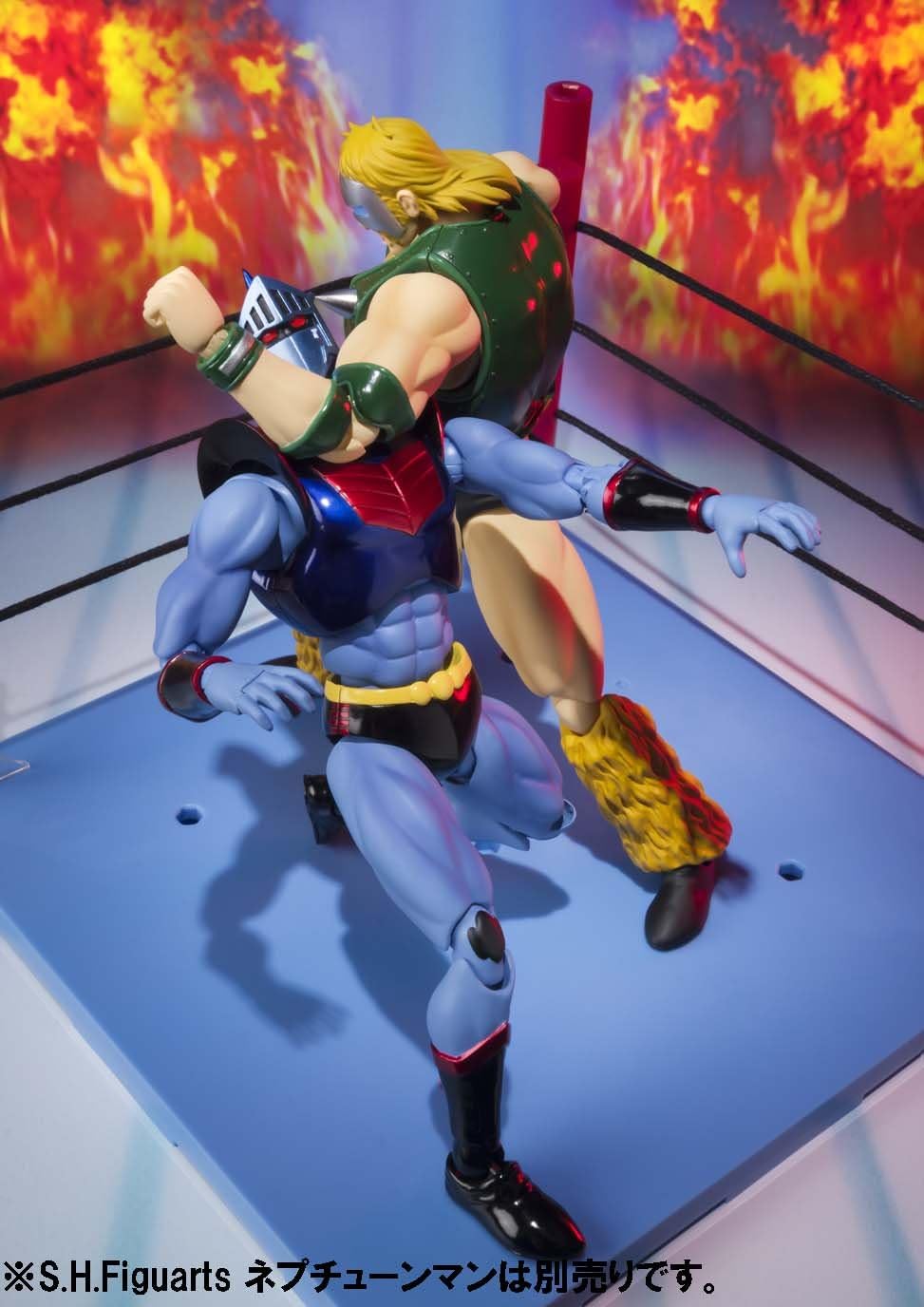 BANDAI SH Figuarts Kinnikuman Robin máscara Sobre 5.709 in ABS & amperio PVC pintado figura de acción