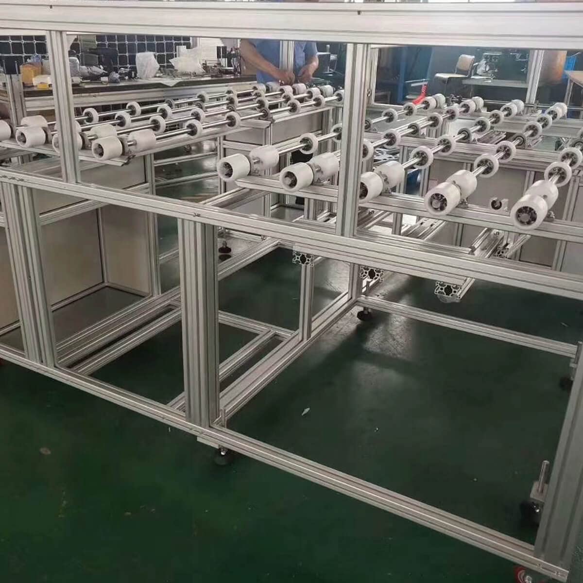 2 unids 23.622 in V Slot 2040 extrusión de aluminio estándar europeo anodizado riel lineal para piezas de impresora 3D y CNC DIY plata (23.622 in)