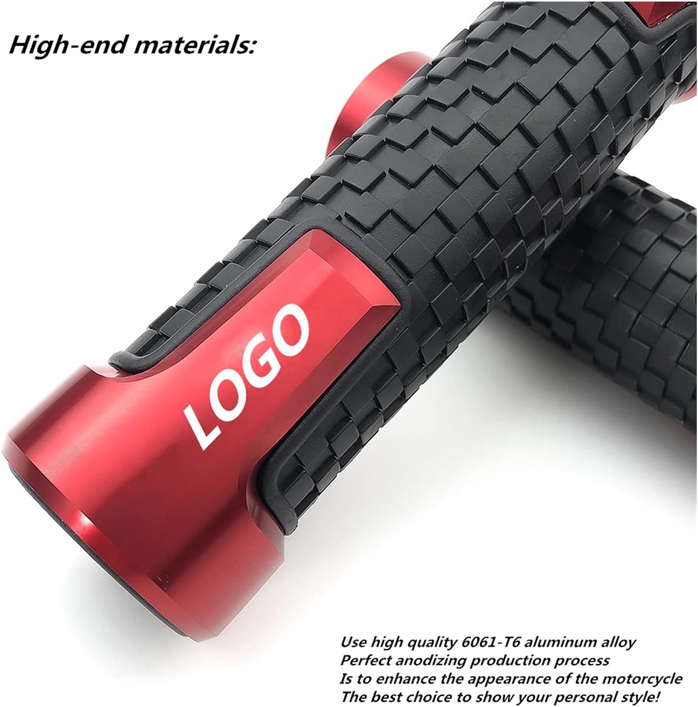Puños antideslizantes para manillar de motocicleta de 78 pulgadas, 0.866 in, para Ducati Monster 695 696 796 620 400 600 M600 Monster620 M620 M620