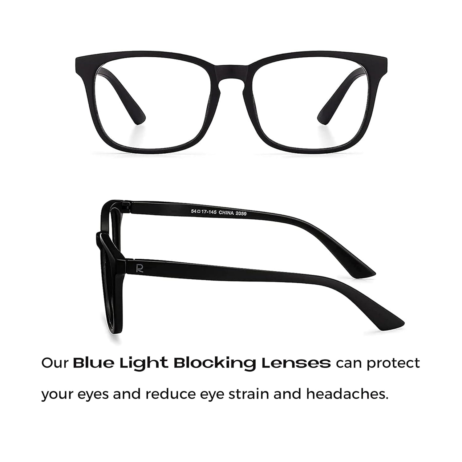 Readerest Lentes de lectura con bloqueo de luz azul (negro, aumento de 3.00), anteojos para computadora con lente reflectante fina, antirreflejos,