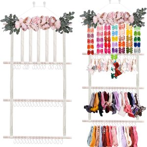 Soporte para diadema para niñas, accesorios para el cabello de bebé, organizador de almacenamiento para colgar en la pared, decoración para Soporte para diadema para niñas, accesorios para el cabello de bebé, organizador de almacenamiento para colgar en la pared, decoración para