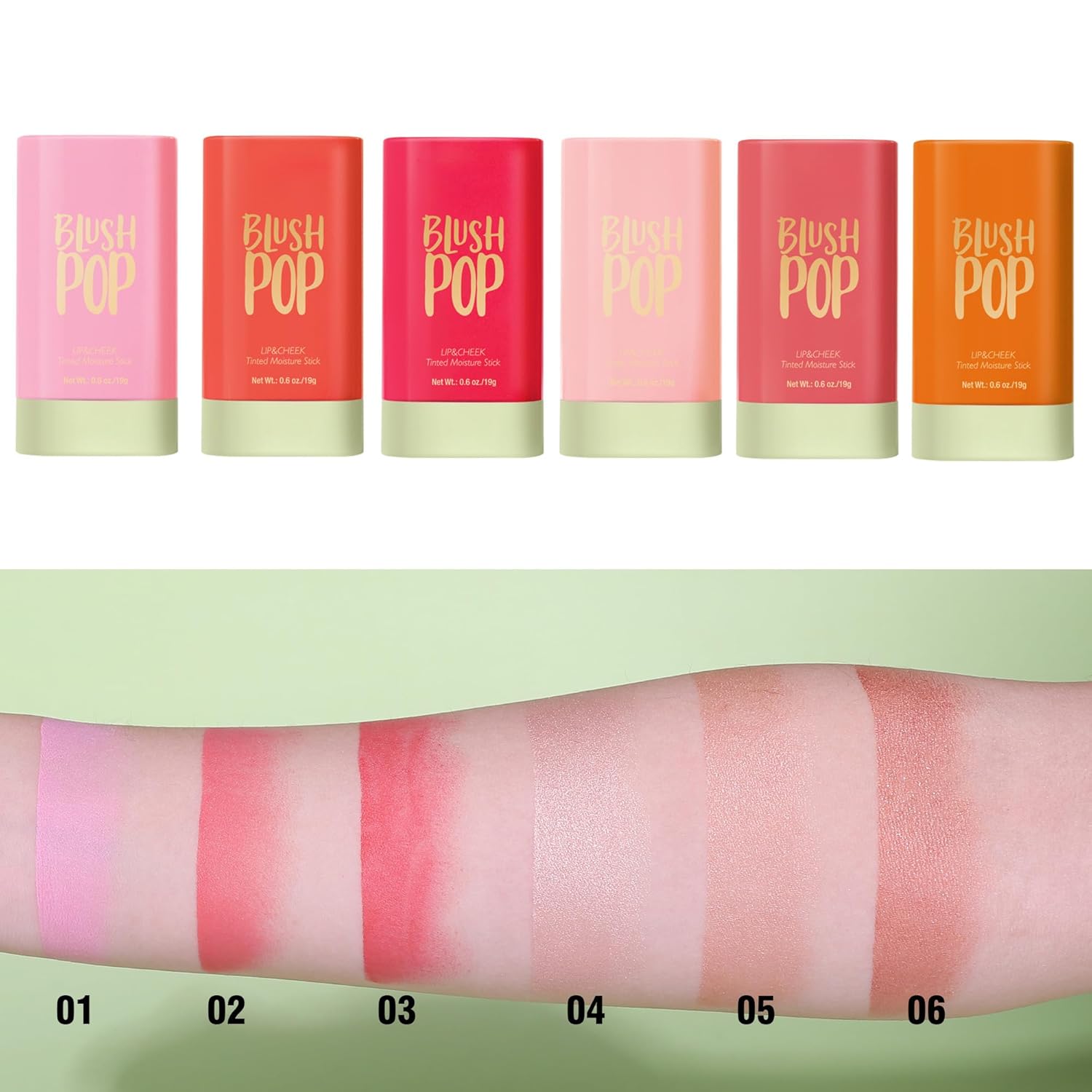 Paminify Resaltador cremoso suave, barra bronceadora suave, iluminador de rubor impermeable de larga duración, iluminador de maquillaje de brillo