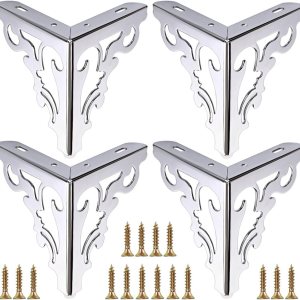 OwnMy 4 patas de metal para muebles, patas modernas para sofá para reparación y restauración de tocador, armario, mesa de té, estantes de encimera, OwnMy 4 patas de metal para muebles, patas modernas para sofá para reparación y restauración de tocador, armario, mesa de té, estantes de encimera,