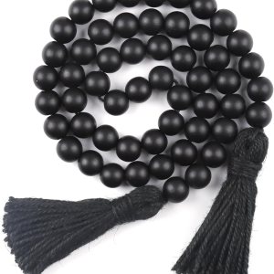 Guirnalda de cuentas de madera con borlas, cuentas rústicas de oración, cuentas bohemias para decoración bohemia del hogar, decoración colgante de Guirnalda de cuentas de madera con borlas, cuentas rústicas de oración, cuentas bohemias para decoración bohemia del hogar, decoración colgante de