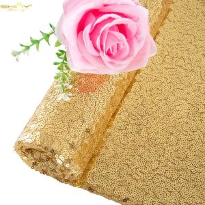 ShinyBeauty Perno de tela de lentejuelas doradas (15 pies 5 yardas) ShinyBeauty Perno de tela de lentejuelas doradas (15 pies 5 yardas)