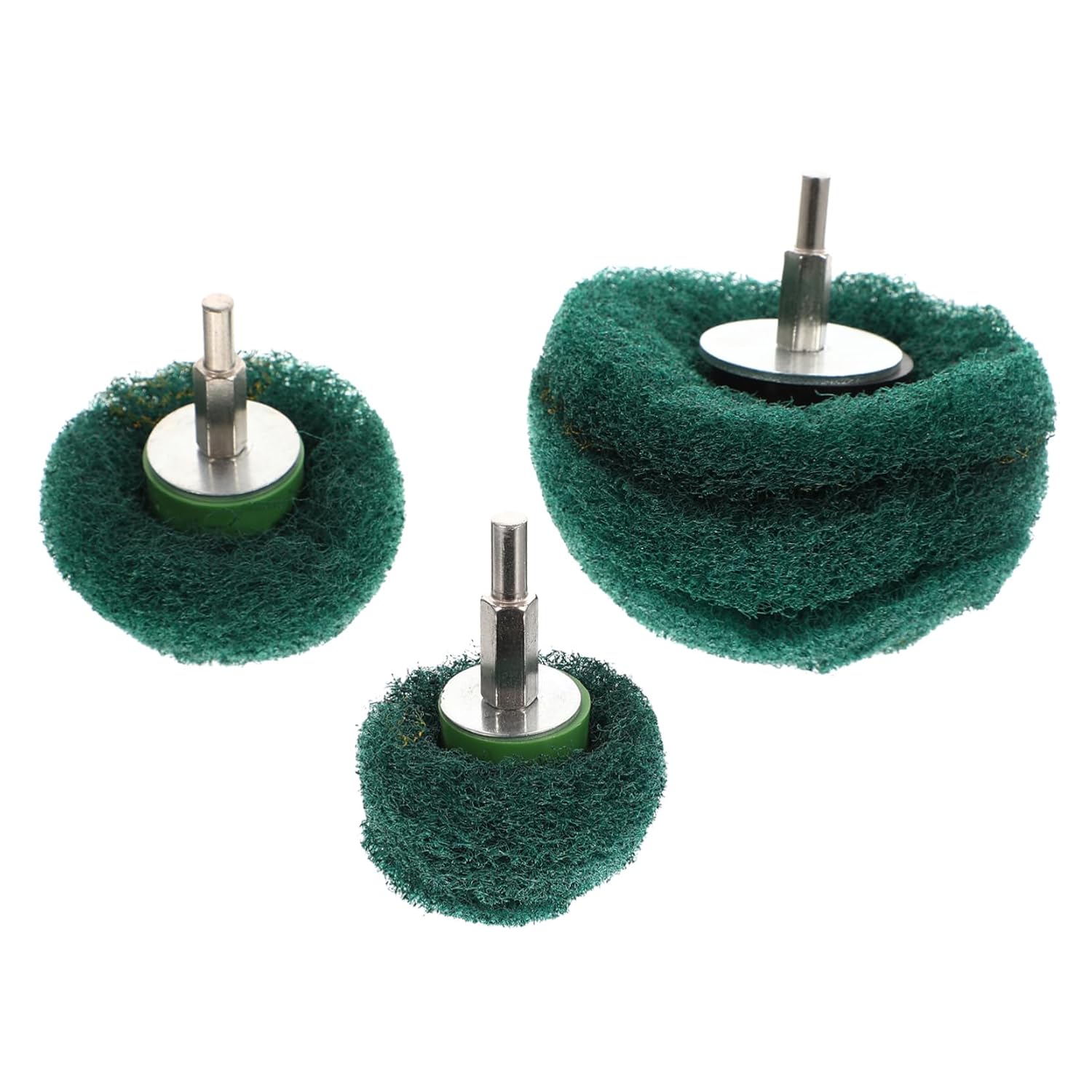 EXCEART 3 unids en forma de hongo rueda pulidora pulidora rueda fregado almohadilla de lijado cabeza abrasiva molienda abrasiva