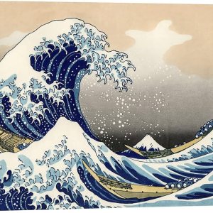 Kits de pintura de diamantes 5D para adultos, gran ola de Kanagawa Ukiyo-e, taladro completo redondo, arte de diamantes, carteles de punto de cruz, Kits de pintura de diamantes 5D para adultos, gran ola de Kanagawa Ukiyo-e, taladro completo redondo, arte de diamantes, carteles de punto de cruz,