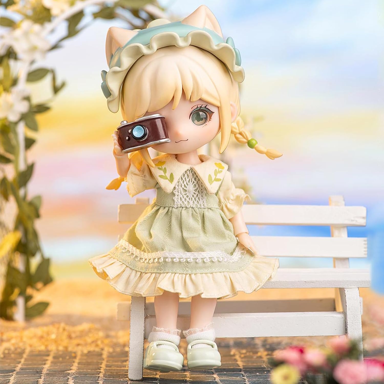 BEEMAI Liroro Summer Island Series 3 piezas (juego de 3 no repetidos) 112 BJD Muñecas lindas figuras estilo Lolita coleccionables regalo de
