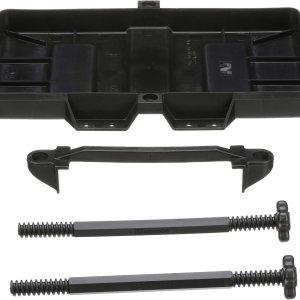 Attwood 9098-5 Bandeja de baterías ajustable de alta resistencia, ajustable a 9.5 pulgadas de alto, para baterías de la serie 27, plástico negro Attwood 9098-5 Bandeja de baterías ajustable de alta resistencia, ajustable a 9.5 pulgadas de alto, para baterías de la serie 27, plástico negro