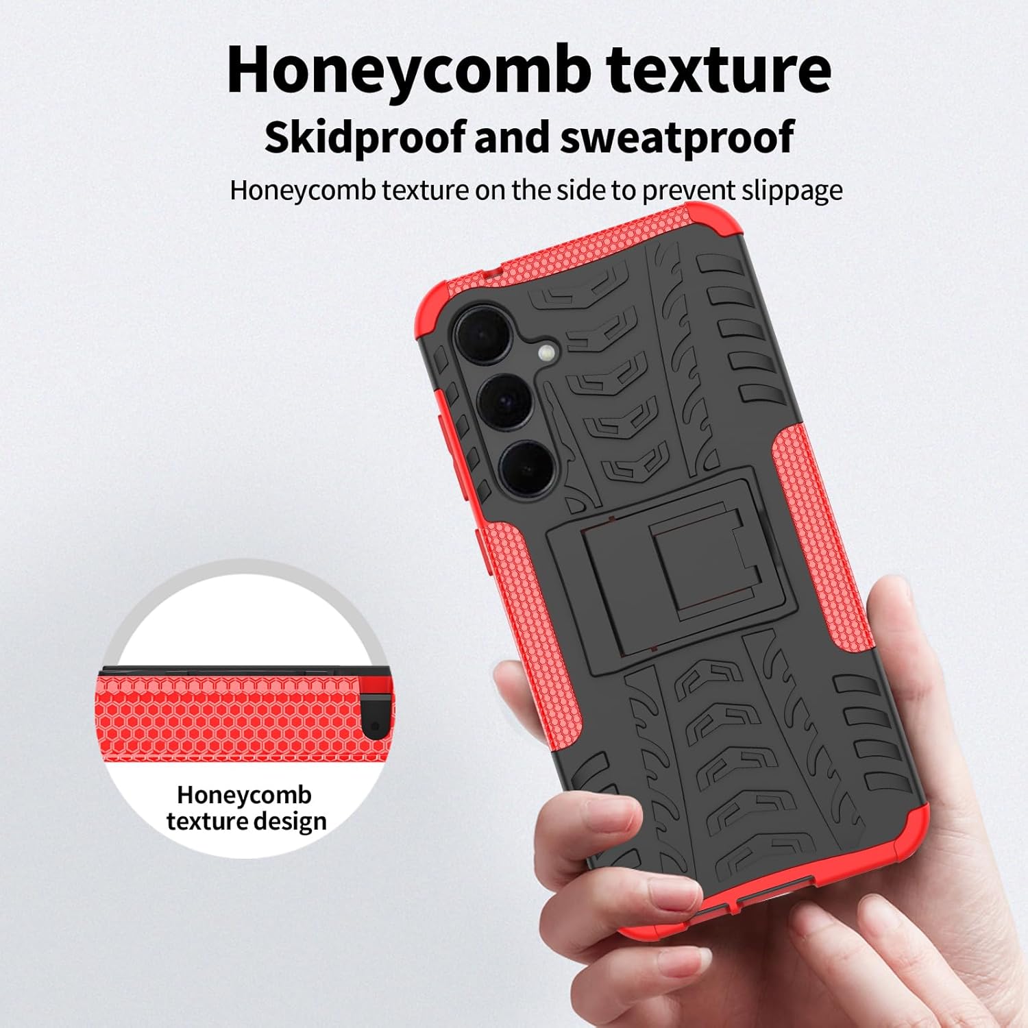 Funda para Xiaomi Redmi Note 10 Pro 5G, Funda para Xiaomi Poco X3 GT 5G 21061110AG Case 2 en 1 con Kickstand Cases Cover Negro
