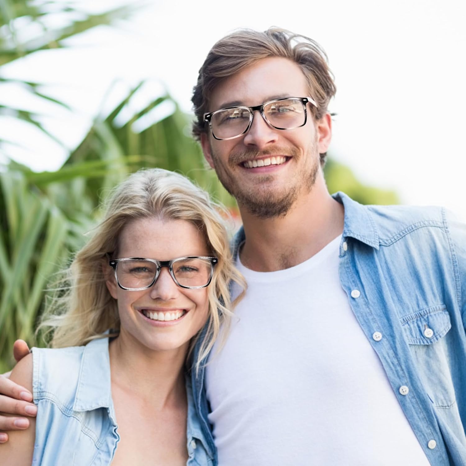 VIDEBLA Gafas de lectura para mujer, paquete de 6 unidades, con bloqueo de luz azul, bisagra de resorte, patrón ligero, con estampado para mujeres y