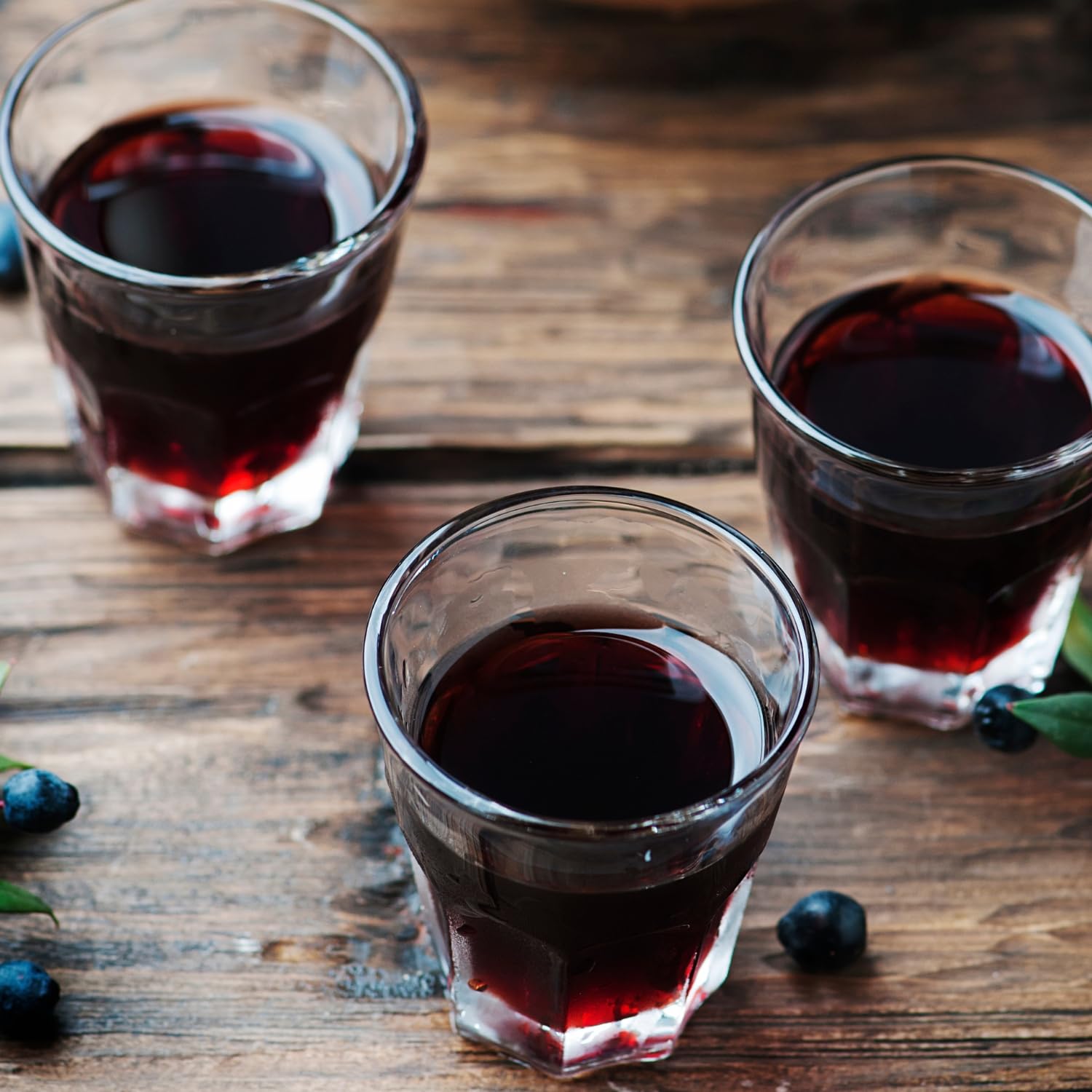 Louisiana Pantry – Botella de vidrio icónica de la marca antigua, de 12 onzas, paquete de 12 unidades de Louisiana Pantry (Americana Huckleberry)
