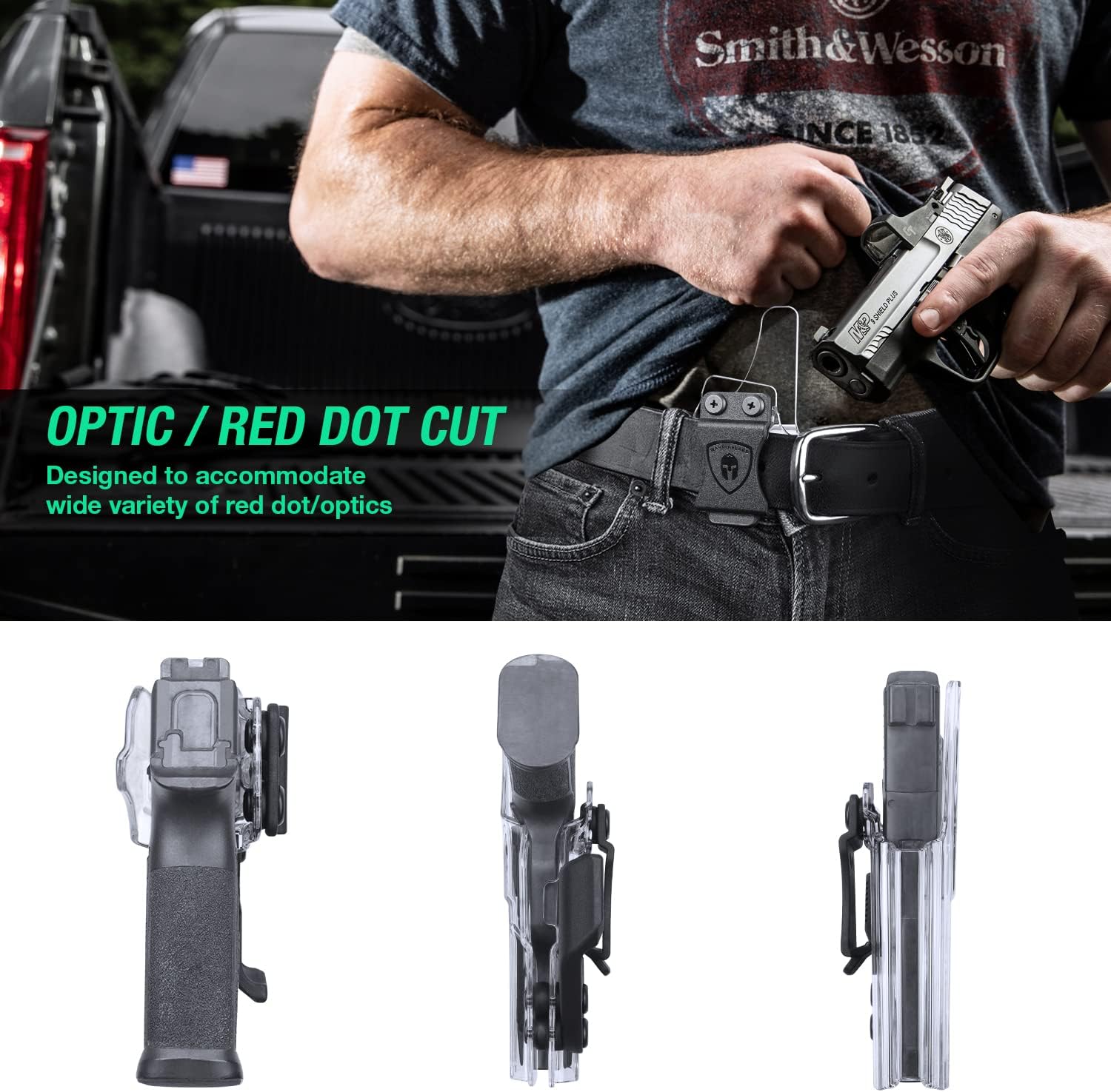 Funda Sig P365 IWB KYDEX Compatible con Sig Sauer P365  P365 SAS  P365X (no compatible con P365 X-Macro), funda de transporte oculta en la cintura