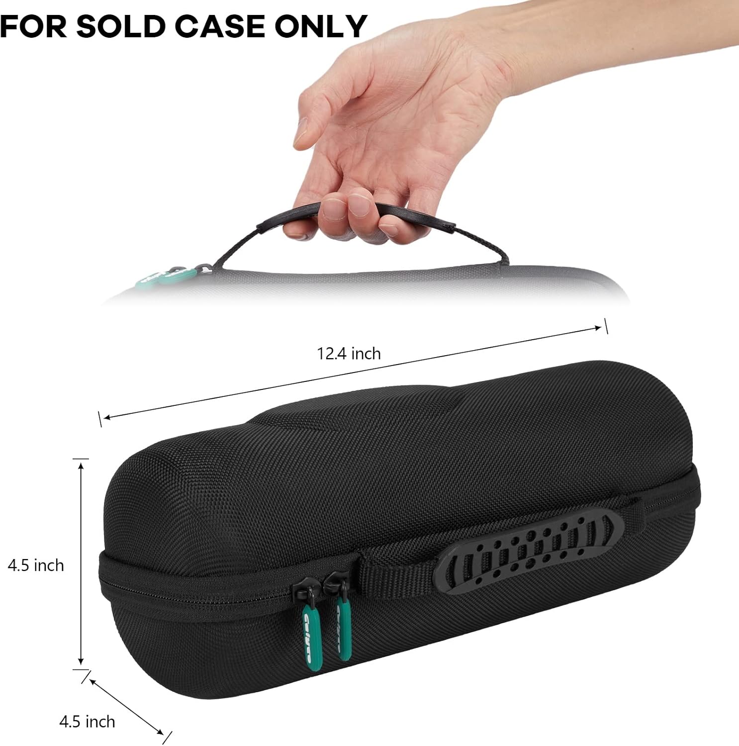 Funda rígida de viaje para JBL Charge 4  Charge 5 altavoz Bluetooth portátil impermeable con espacio de almacenamiento adicional para cable USB y