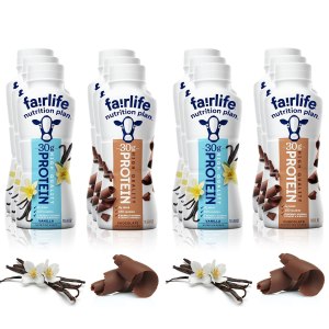 Fairlife Nutrition – Batidos de proteínas Paquete de 12 1.06 oz de proteína, bajo en azúcar, sin lactosa Deliciosos sabores de vainilla, Fairlife Nutrition – Batidos de proteínas Paquete de 12 1.06 oz de proteína, bajo en azúcar, sin lactosa Deliciosos sabores de vainilla,