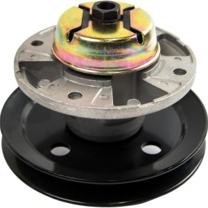 Jeremywell El conjunto del husillo reemplaza a las cubiertas John Deere AM121342, AM121229 de 48″ 54″ con polea Jeremywell El conjunto del husillo reemplaza a las cubiertas John Deere AM121342, AM121229 de 48″ 54″ con polea