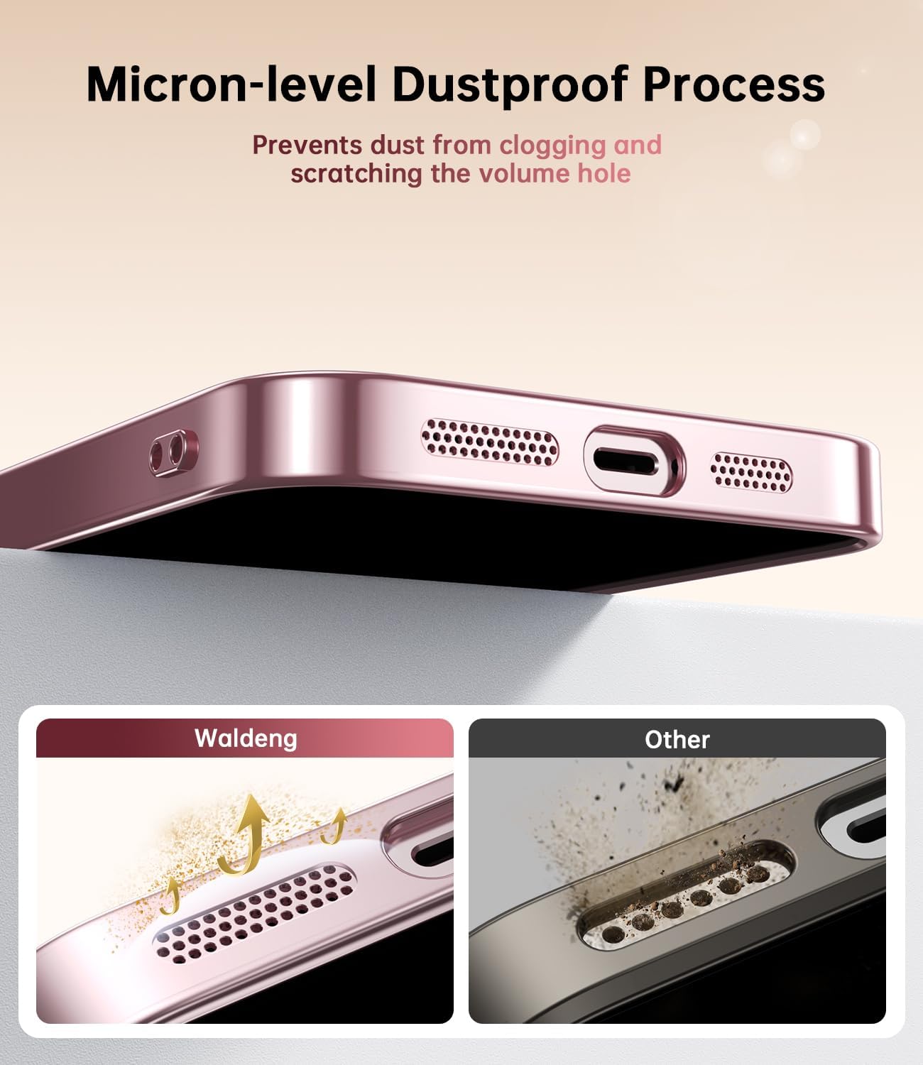 Funda para iPhone 15 con protector de lente de cámara integrado, compatible con MagSafe, exterior original del teléfono, transparente y elegante