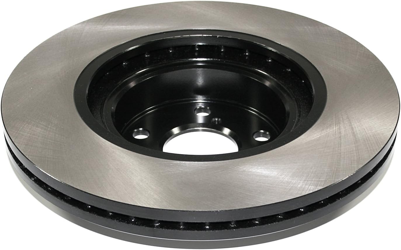 Durago Rotor de freno ventilado delantero de la serie electroforética