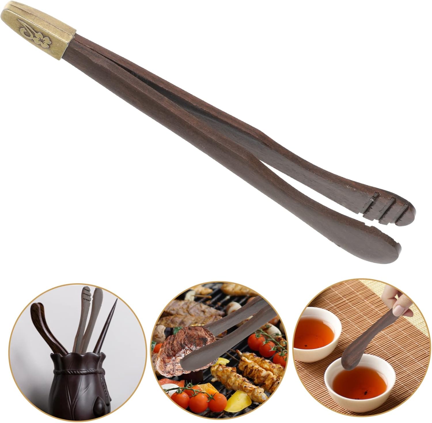 Pinzas para tazas de té chinas, pinzas de madera para alimentos, mini clips de cocina, pinzas de cocina reutilizables, pinzas para utensilios de