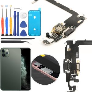 Reemplazo para iPhone 11 Pro Max Puerto de carga Dock Conector para iPhone 11 Pro Max Puerto de carga Reemplazo USB Cargador Junta Flex Cable Reemplazo para iPhone 11 Pro Max Puerto de carga Dock Conector para iPhone 11 Pro Max Puerto de carga Reemplazo USB Cargador Junta Flex Cable